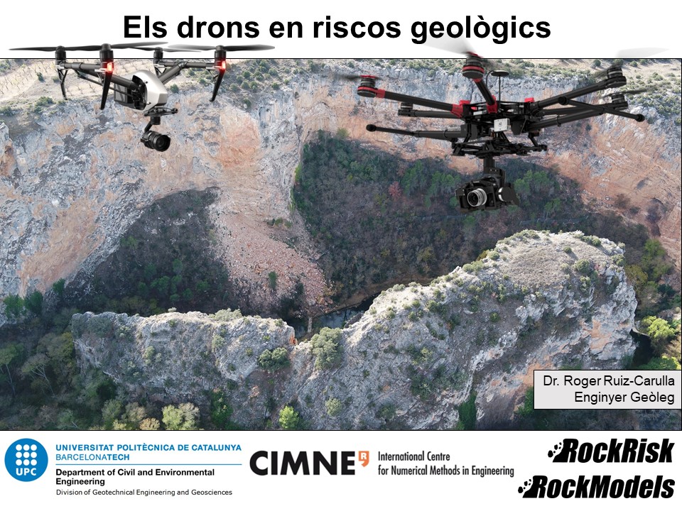 Els drons en riscos geològics 